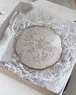 Подстаканник из эпоксидной смолы жемчужина - в коробке