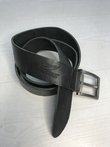 Кожаный мужской ремень Pager - вид под углом